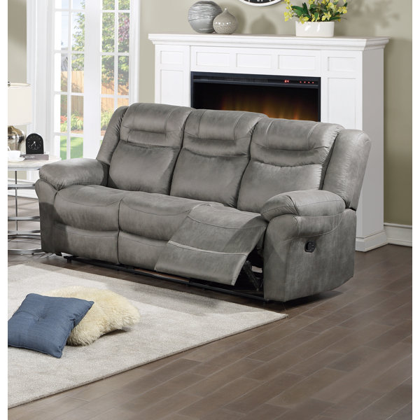 Red Barrel Studio® Mahmod 86" Pillow Top Arm Reclining Sofa Wayfair